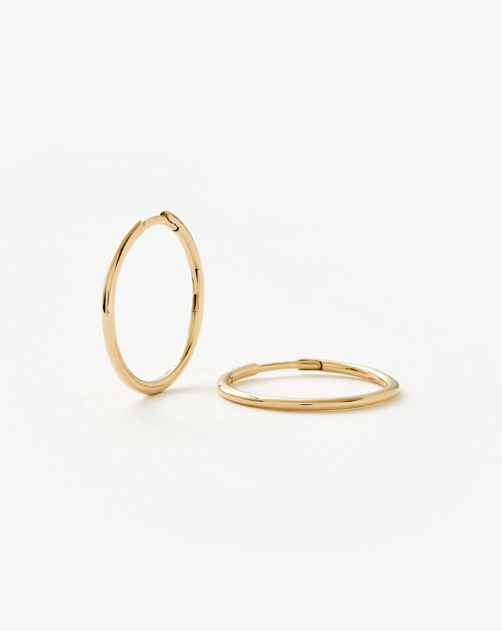 Solid Gold Classic Small Hoop Earrings